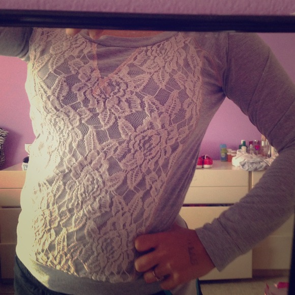 Gray sweater