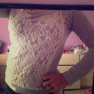 Gray sweater