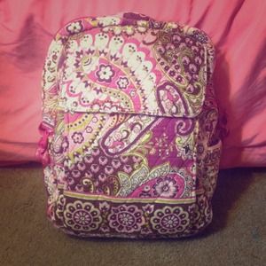 🌺Very Berry Paisley Vera Bradley Backpack🌸