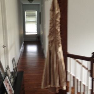 Jessica McClintock champagne long dress