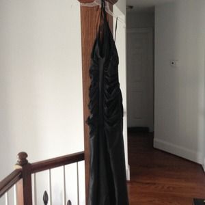 Beautiful Jessica McClintock long halter gown