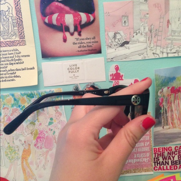 Tory Burch black cat eye sunglasses