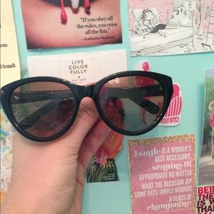 Tory Burch black cat eye sunglasses