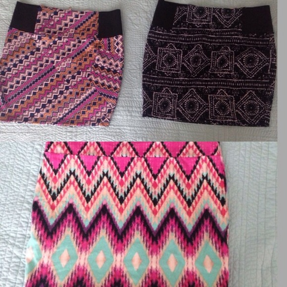 3 Charlotte Russe pencil skirts!