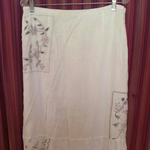 J Jill long straight skirt