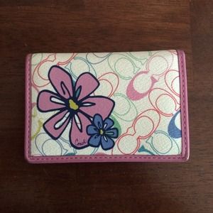 ❌SOLD❌ @aolivari34 💯% Coach Credit Card Case