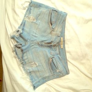 Forever 21 Distressed Shorts