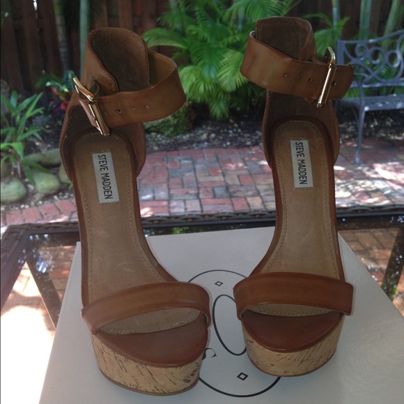 Cognac Wanton Wedges