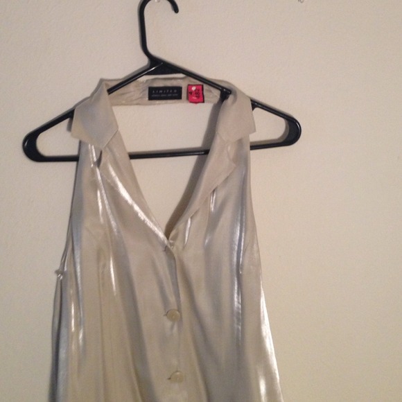 Creme colored Button shirt - Picture 1 of 2