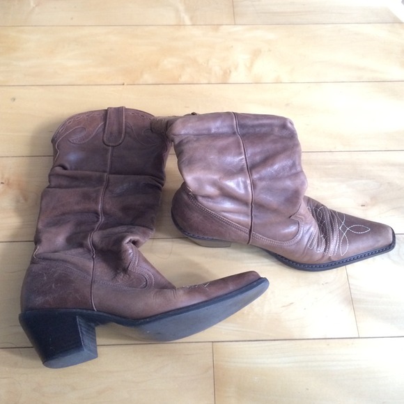 Steve Madden Spurs Cowboy Boots, Size 7.5
