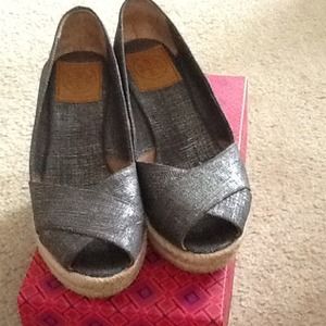 Tory Burch wedge espadrilles