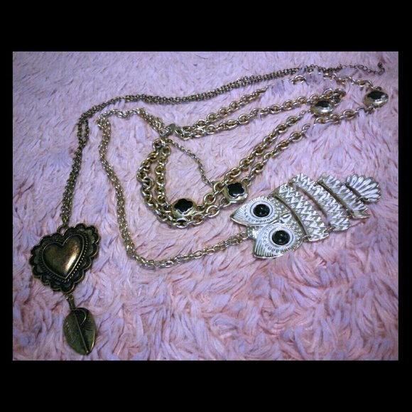 Long Necklace Trio