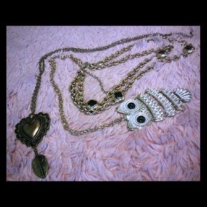 Long Necklace Trio