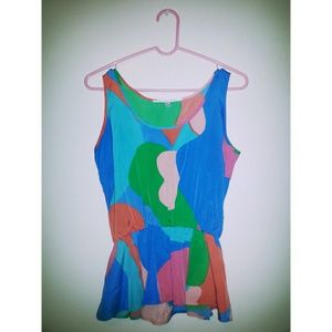Loose Peplum Blouse