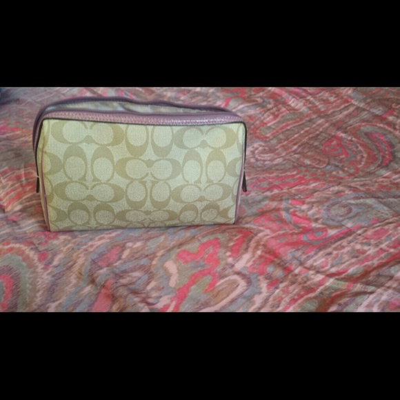 Coach make up bag