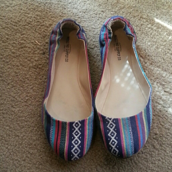 Colorful summer sandals