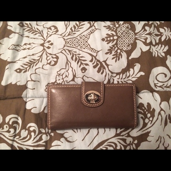 Brown Coach wallet