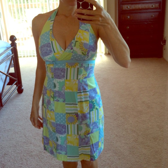 Lilly Pulitzer halter dress size 0