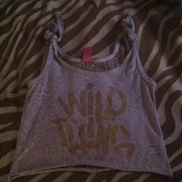 Cheetah shirt .
