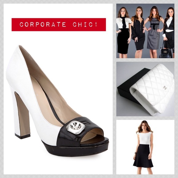 Nine West GetSome PeepToe Platform Pumps size 10.5