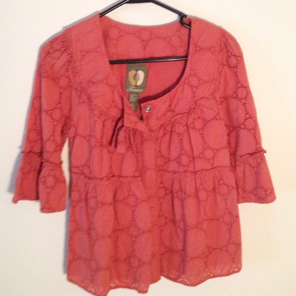 Orange detailed shirt - Picture 1 of 3