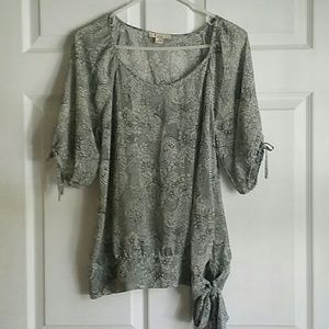 sheer forever 21 top