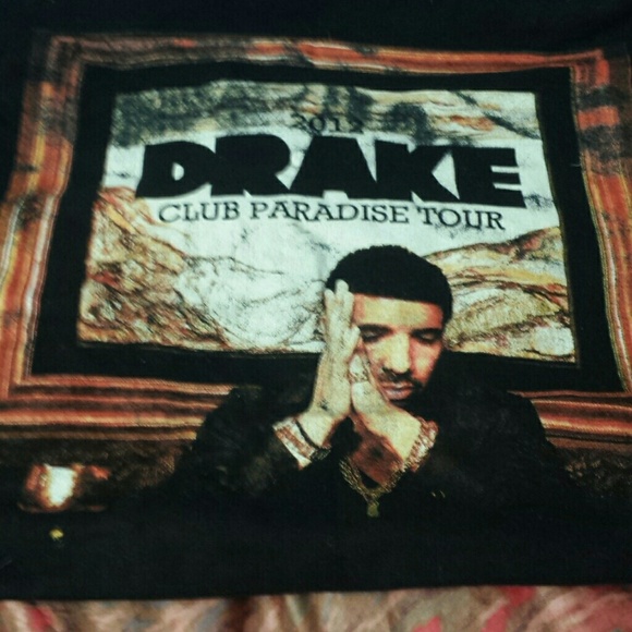 Drake concert t shirt