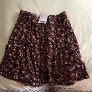 Urban outfitters pins and needles floral skirt