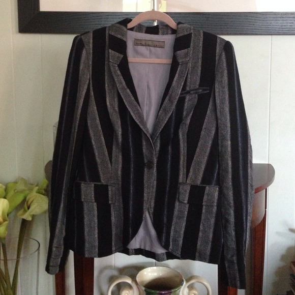 Zara Striped Blazer