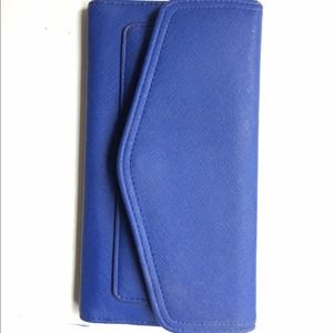 Blue wallet