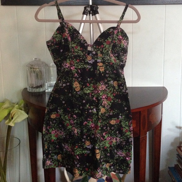 UO Floral Mini Dress