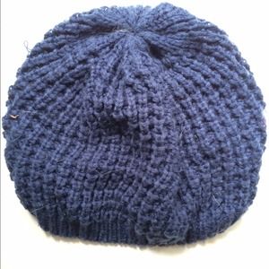 Dark blue beenie