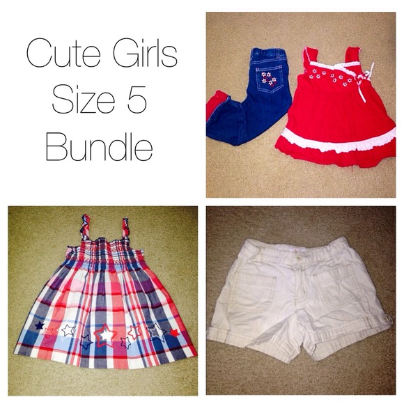 Cute girls size 5 bundle!