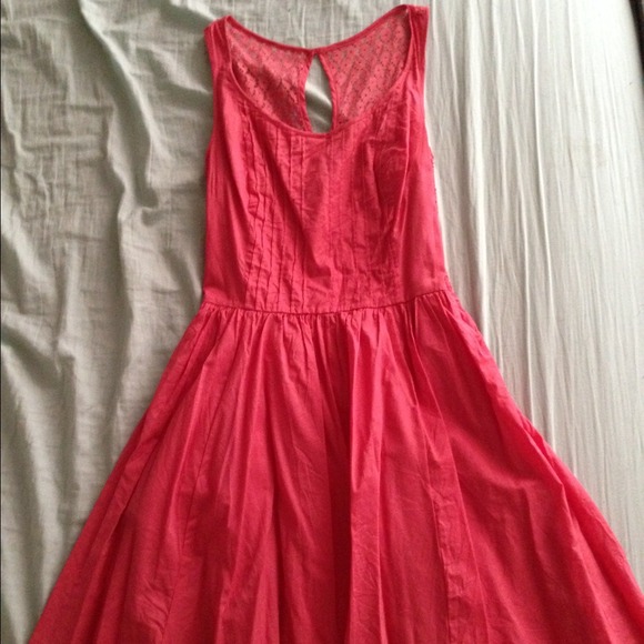 Coral LC dress