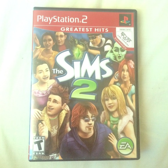 Play Station 2 game (The Sims 2)