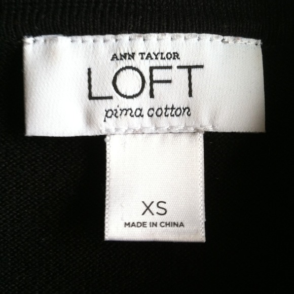 Ann Taylor LOFT Short Sleeve Cardigan - Picture 2 of 2