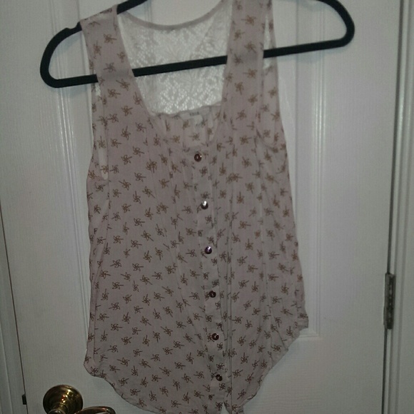 Pinwheel tank top