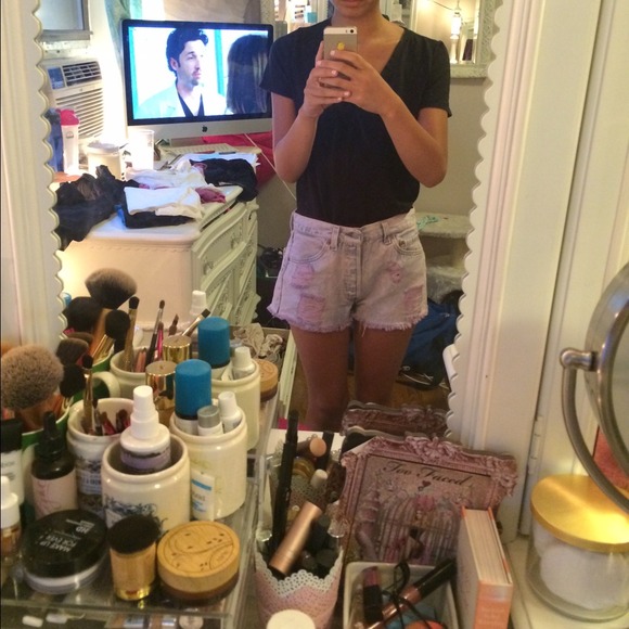 High waisted shorts from urban outfitters - Picture 3 of 3