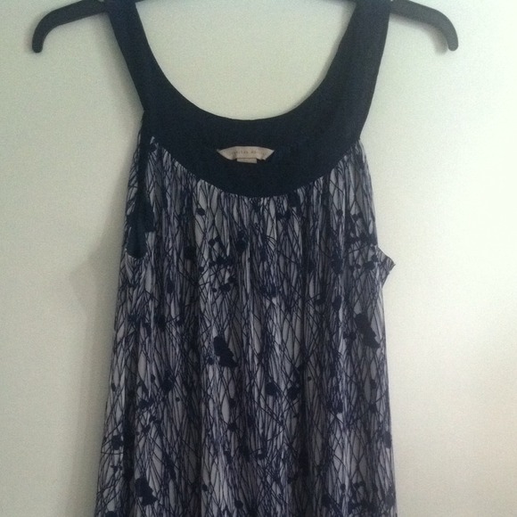 Jonathan Martin Blue Print Dress - Picture 1 of 4