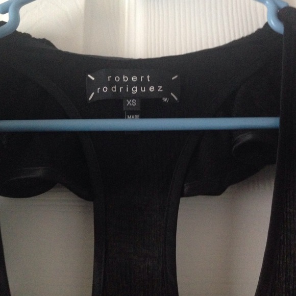 ⬇️REDUCED! Robert Rodriguez black ruffle top - Picture 6 of 6