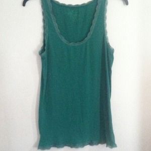 Green Lace American Eagle Tank