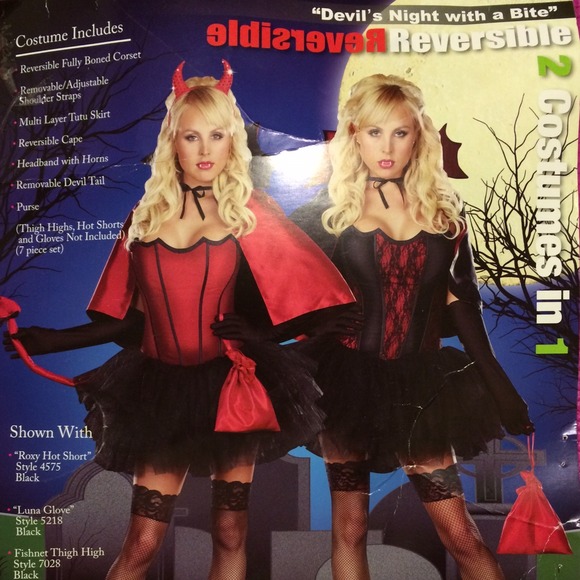 Dreamgirl Devil Reversible Halloween Costume
