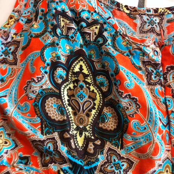 JOYCE Multi-colored pattern top - Picture 3 of 3