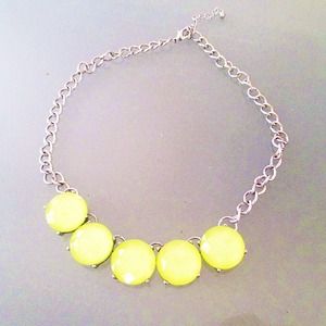 Accessories - Neon Yellow Statement Necklace Accessories - Neon Yellow Statement Necklace