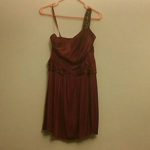 BCBGMAXAZRIA Purple Dress Size Medium