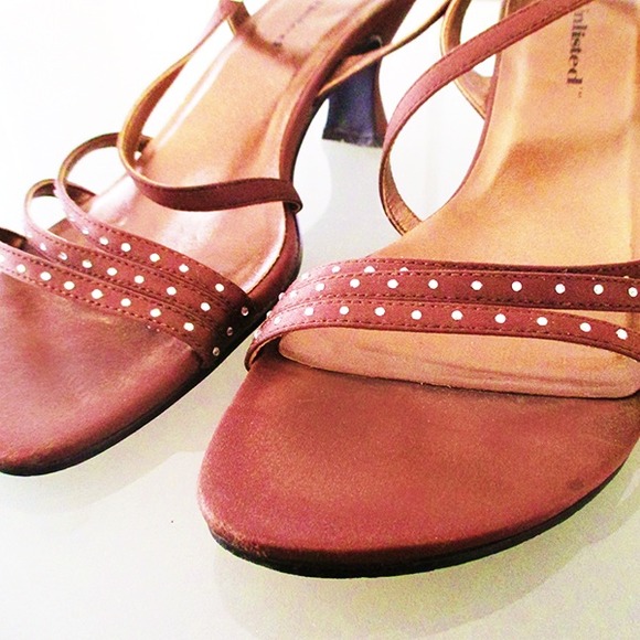 Unlisted Shoes - Strappy Brown Heels Unlisted Shoes - Strappy Brown Heels