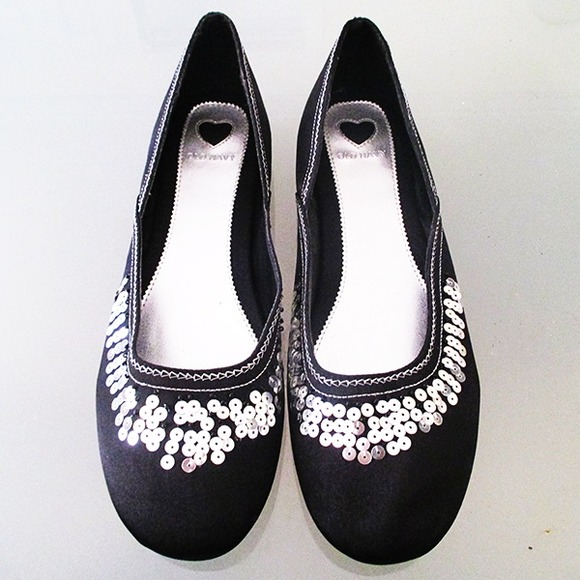 Old Navy Shoes - Black, Sequin Detail Flats Old Navy Shoes - Black, Sequin Detail Flats