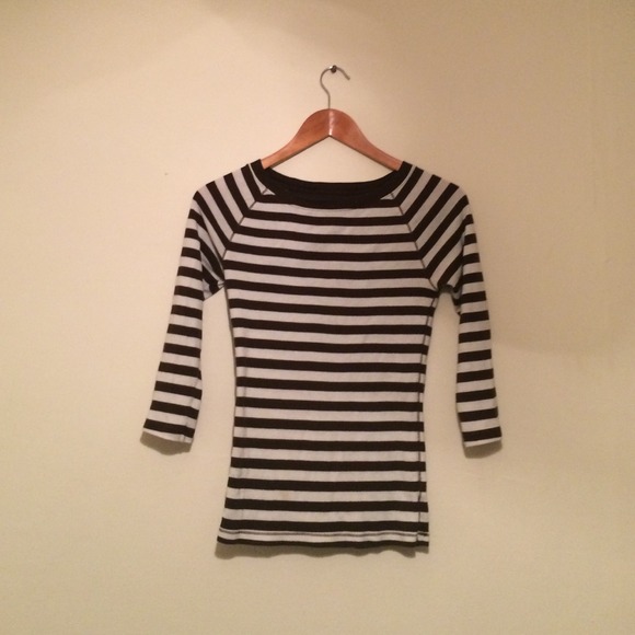 Gap 3/4 sleeve striped top - Picture 1 of 2