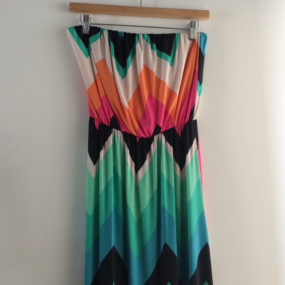 Chevron Print Dress!