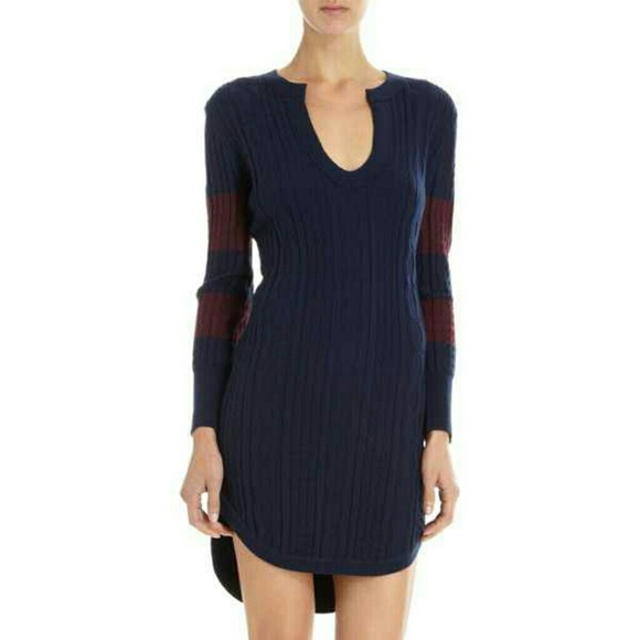 Timo Weiland cable knit sweater dress